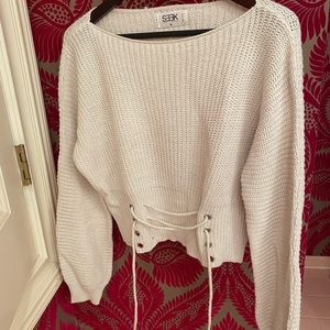 SEEK cropped sweater
